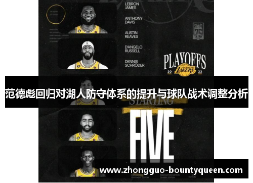 范德彪回归对湖人防守体系的提升与球队战术调整分析
